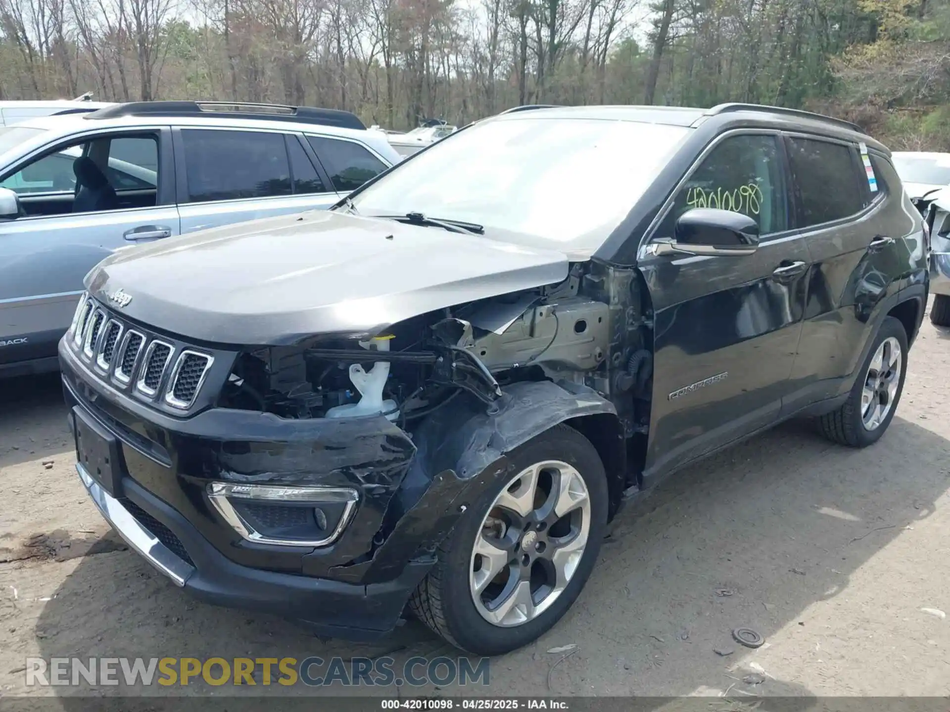 2 Photograph of a damaged car 3C4NJDCB2KT594314 JEEP COMPASS 2019