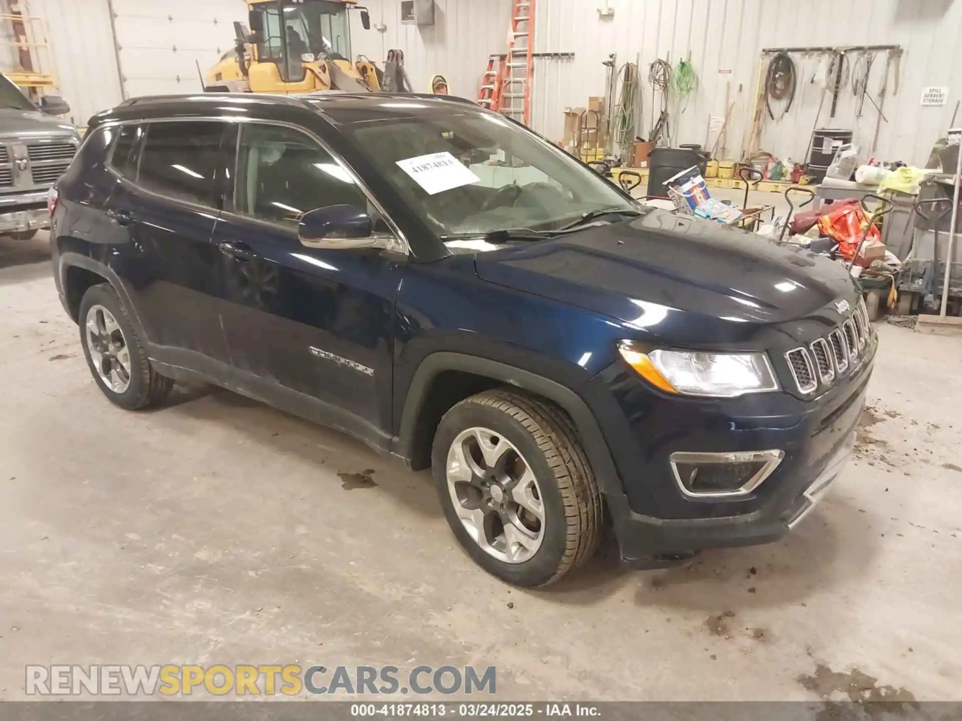 1 Photograph of a damaged car 3C4NJDCB3KT616773 JEEP COMPASS 2019