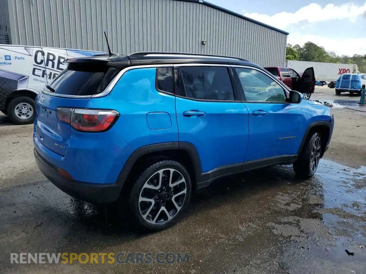 3 Photograph of a damaged car 3C4NJDCB3KT730837 JEEP COMPASS 2019