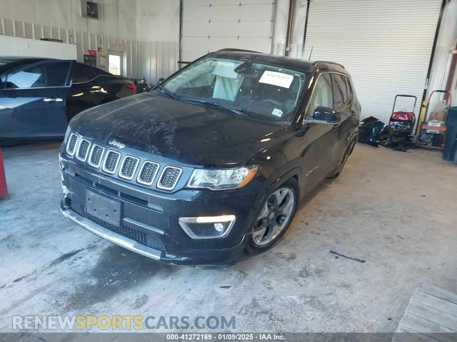 2 Photograph of a damaged car 3C4NJDCB4KT826881 JEEP COMPASS 2019