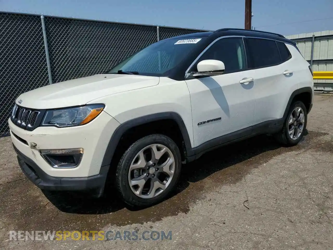 1 fotografías del automóvil dañado 3C4NJDCB5KT741001 JEEP COMPASS 2019