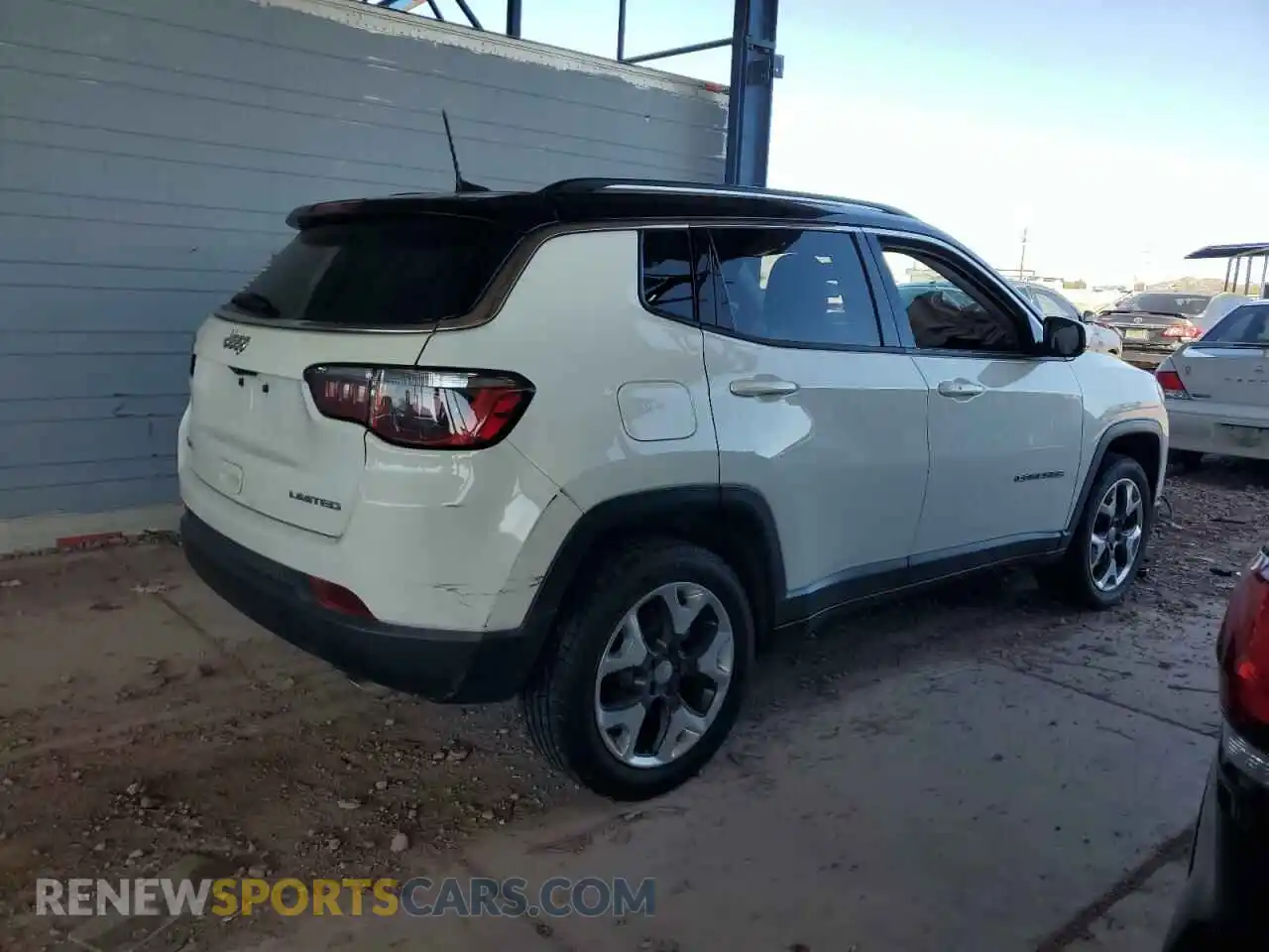 3 Photograph of a damaged car 3C4NJDCB6KT754971 JEEP COMPASS 2019