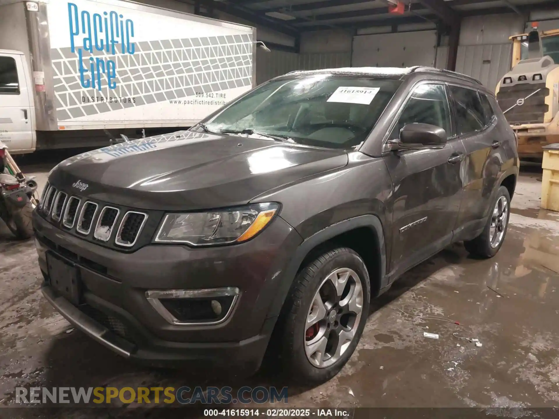 2 Photograph of a damaged car 3C4NJDCB6KT791163 JEEP COMPASS 2019