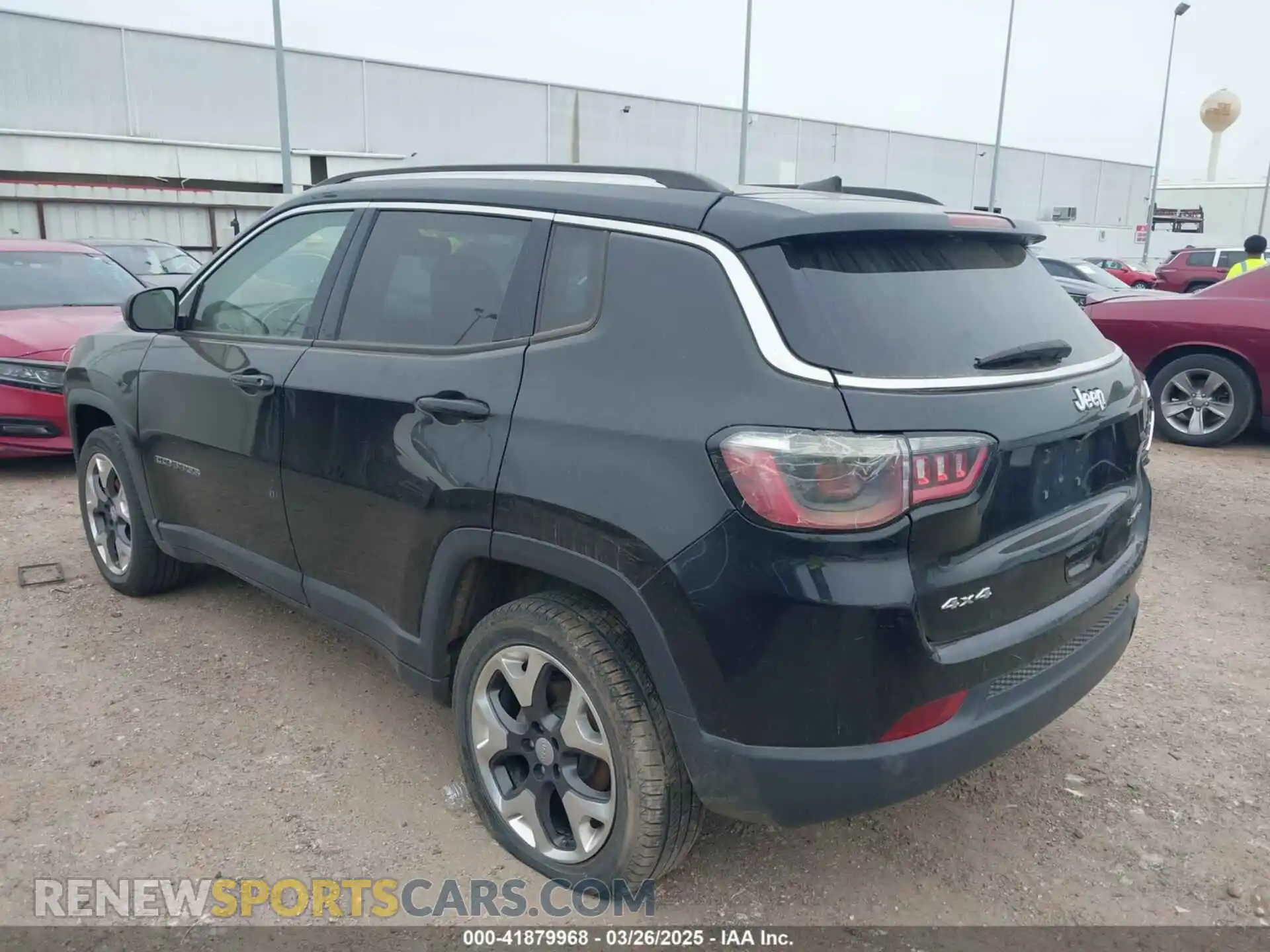 3 Photograph of a damaged car 3C4NJDCB8KT666066 JEEP COMPASS 2019