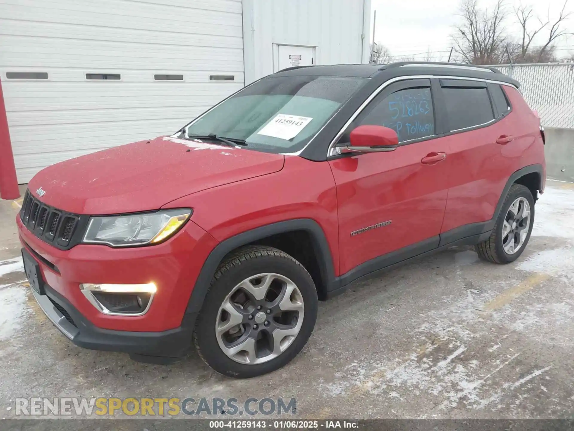 2 Photograph of a damaged car 3C4NJDCB8KT771657 JEEP COMPASS 2019