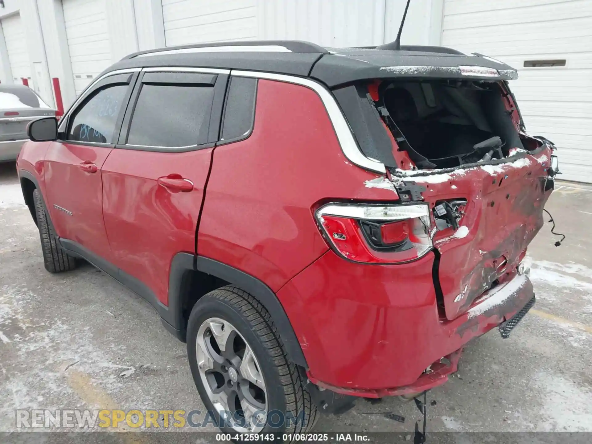 3 Photograph of a damaged car 3C4NJDCB8KT771657 JEEP COMPASS 2019