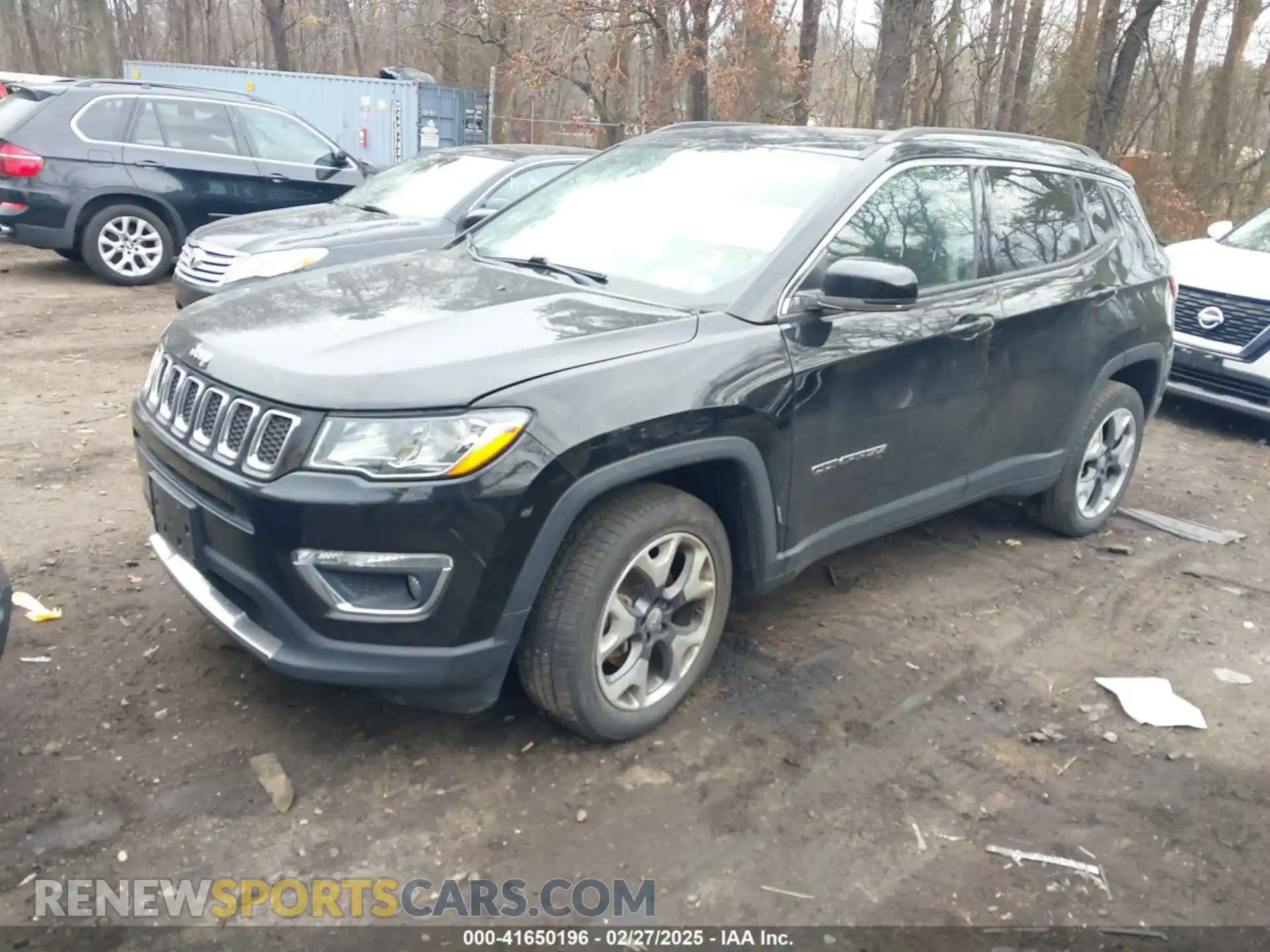 2 Photograph of a damaged car 3C4NJDCB9KT600450 JEEP COMPASS 2019