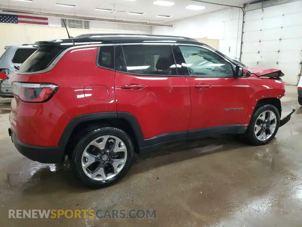 3 Photograph of a damaged car 3C4NJDCBXKT647678 JEEP COMPASS 2019