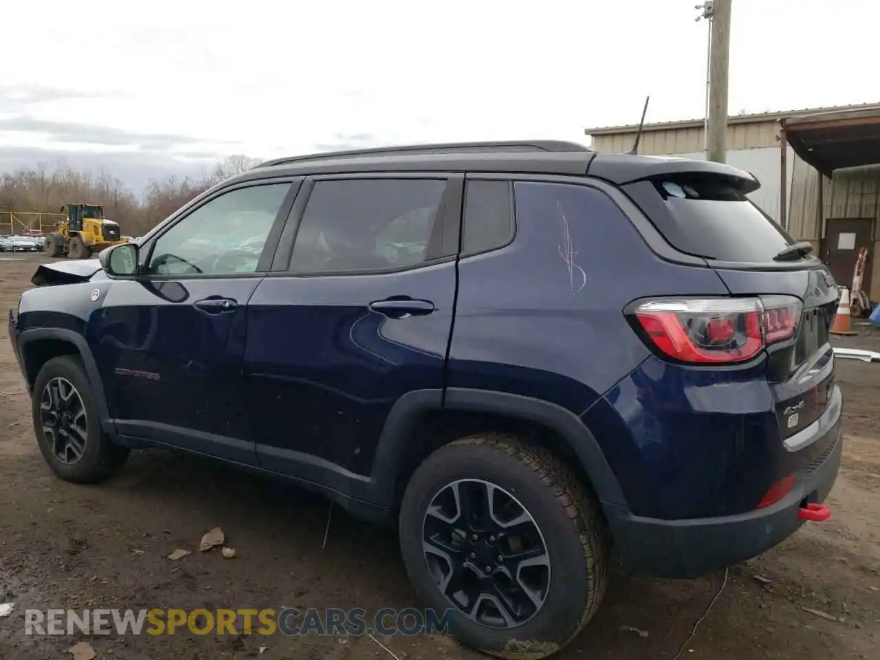 2 Photograph of a damaged car 3C4NJDDB2KT597762 JEEP COMPASS 2019
