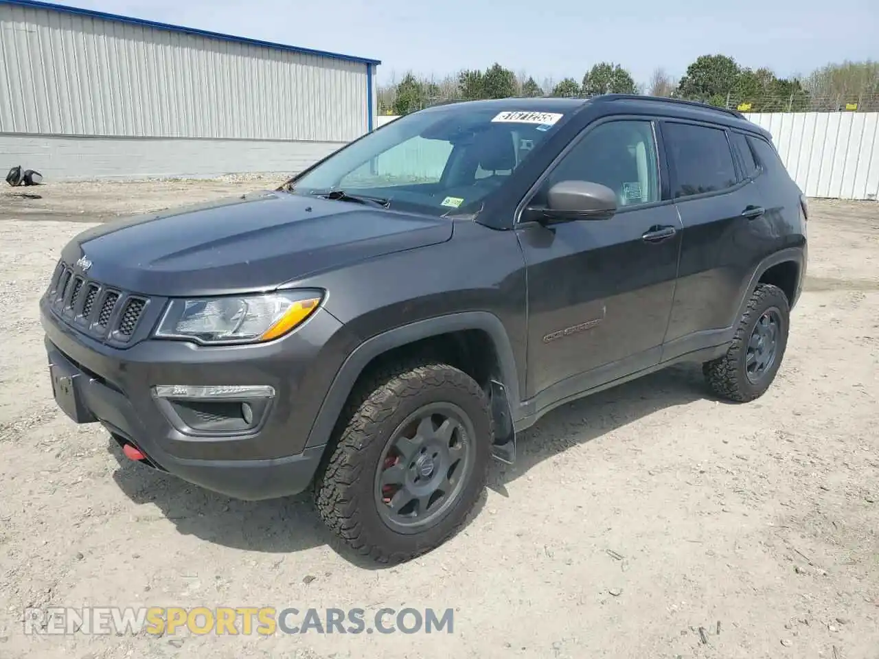 1 Photograph of a damaged car 3C4NJDDB9KT668729 JEEP COMPASS 2019