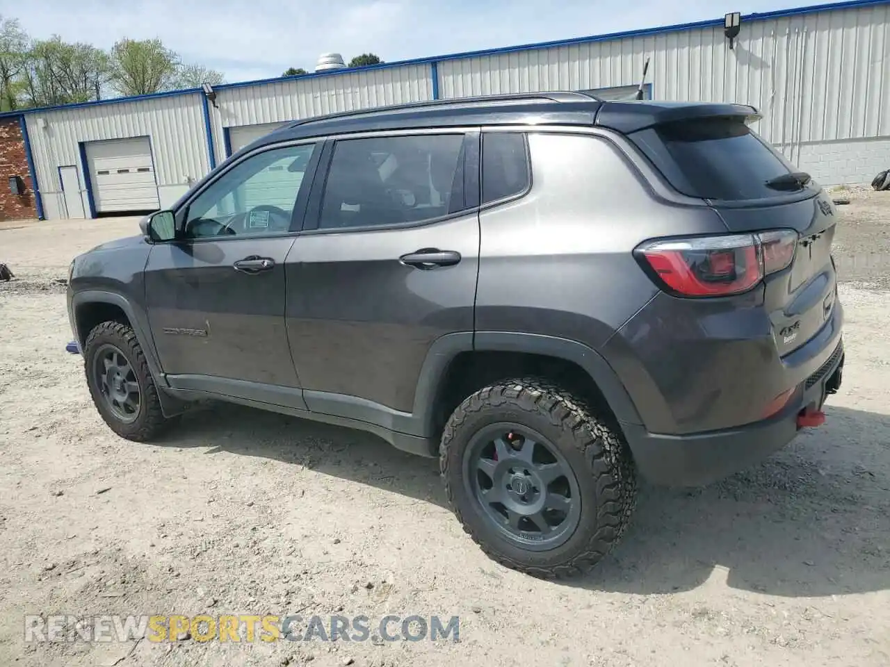 2 Photograph of a damaged car 3C4NJDDB9KT668729 JEEP COMPASS 2019