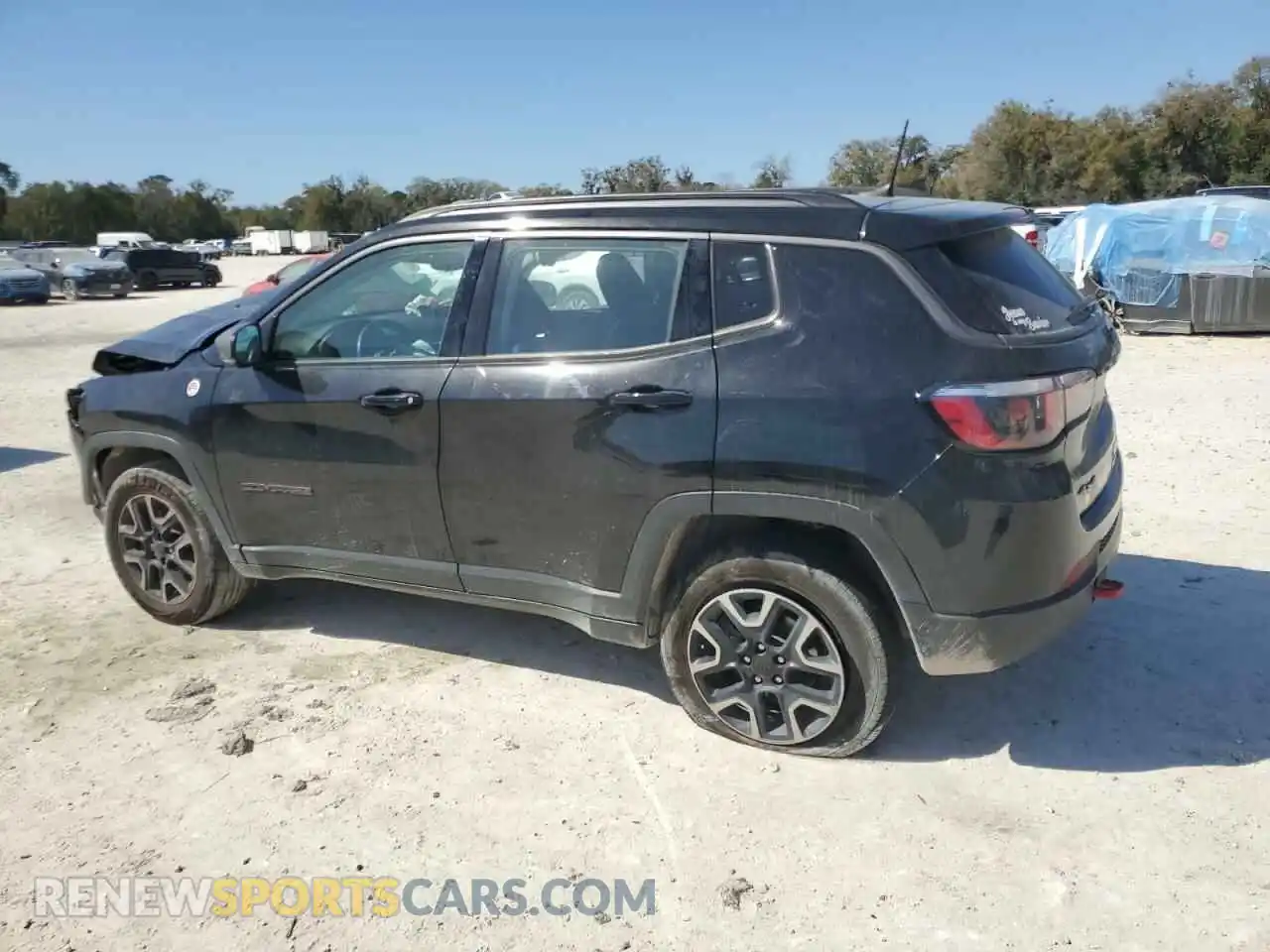 2 Photograph of a damaged car 3C4NJDDBXKT629955 JEEP COMPASS 2019