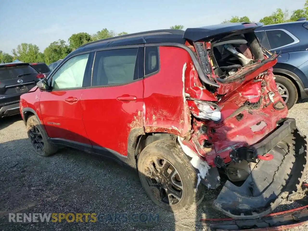 2 Фотография поврежденного автомобиля 3C4NJDDBXKT665810 JEEP COMPASS 2019