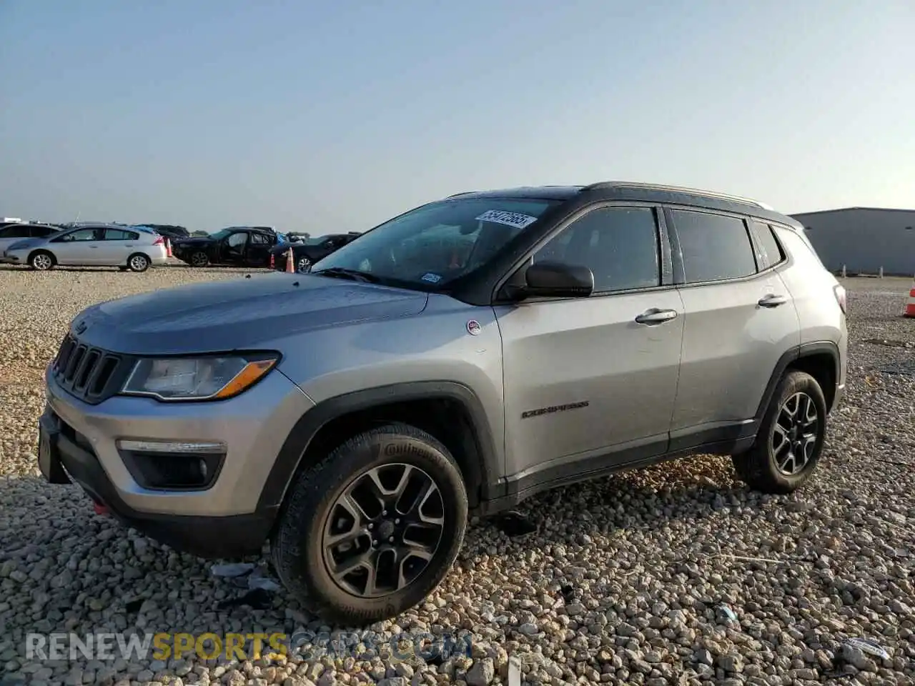 1 fotografías del automóvil dañado 3C4NJDDBXKT671591 JEEP COMPASS 2019