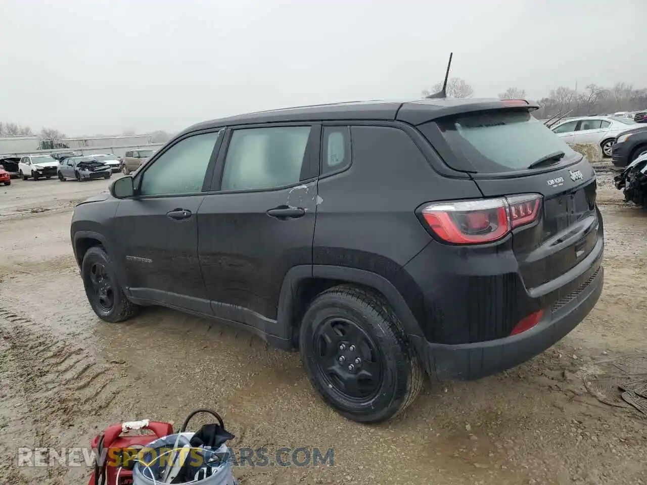 2 Photograph of a damaged car 3C4NJCAB5LT224991 JEEP COMPASS 2020