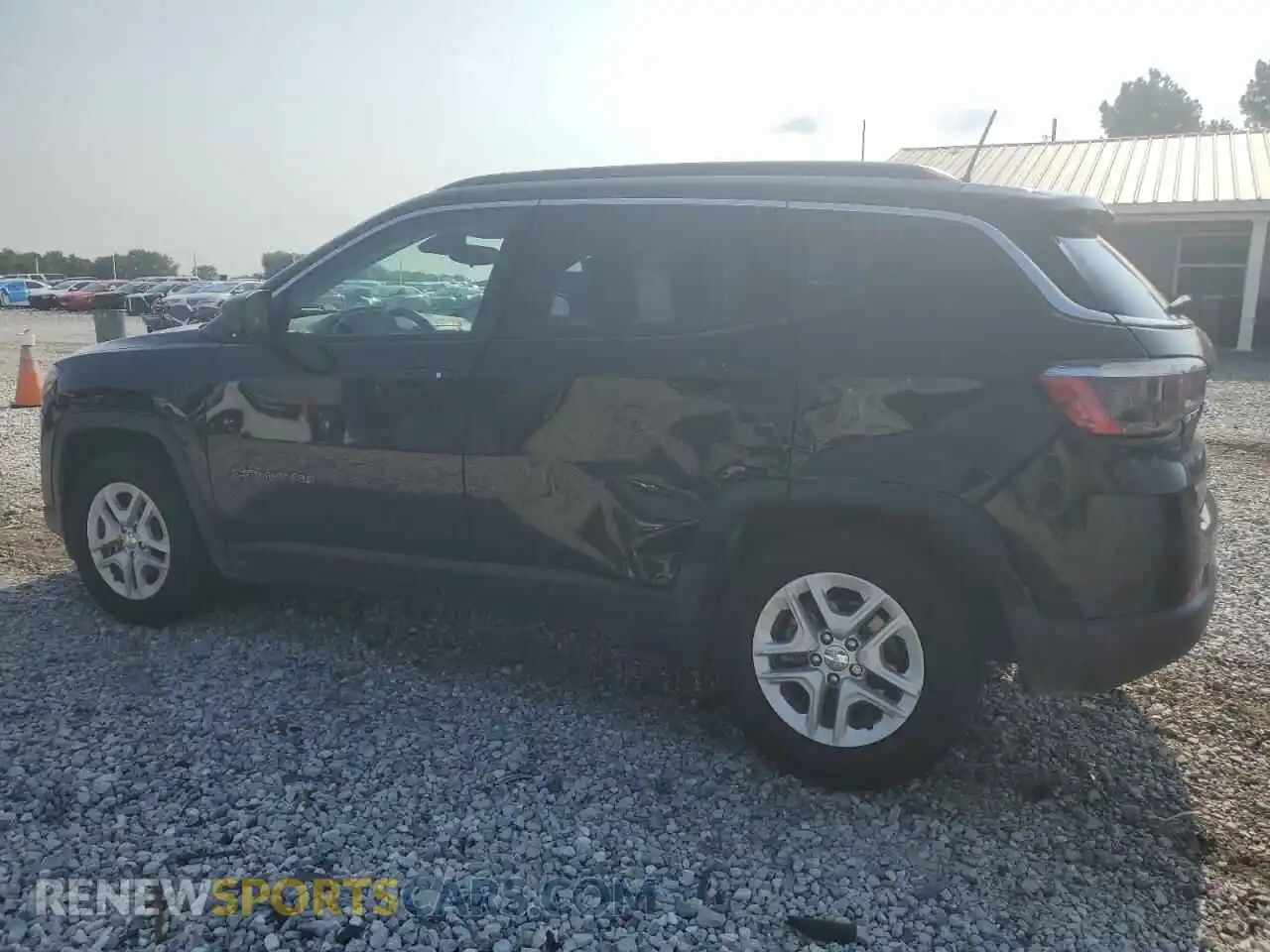 2 Photograph of a damaged car 3C4NJCAB6LT257742 JEEP COMPASS 2020