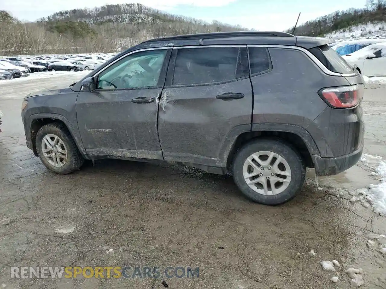 2 Photograph of a damaged car 3C4NJCAB9LT133738 JEEP COMPASS 2020