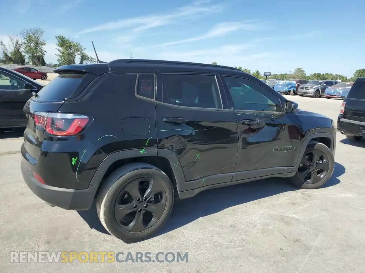 3 Photograph of a damaged car 3C4NJCBB1LT236568 JEEP COMPASS 2020