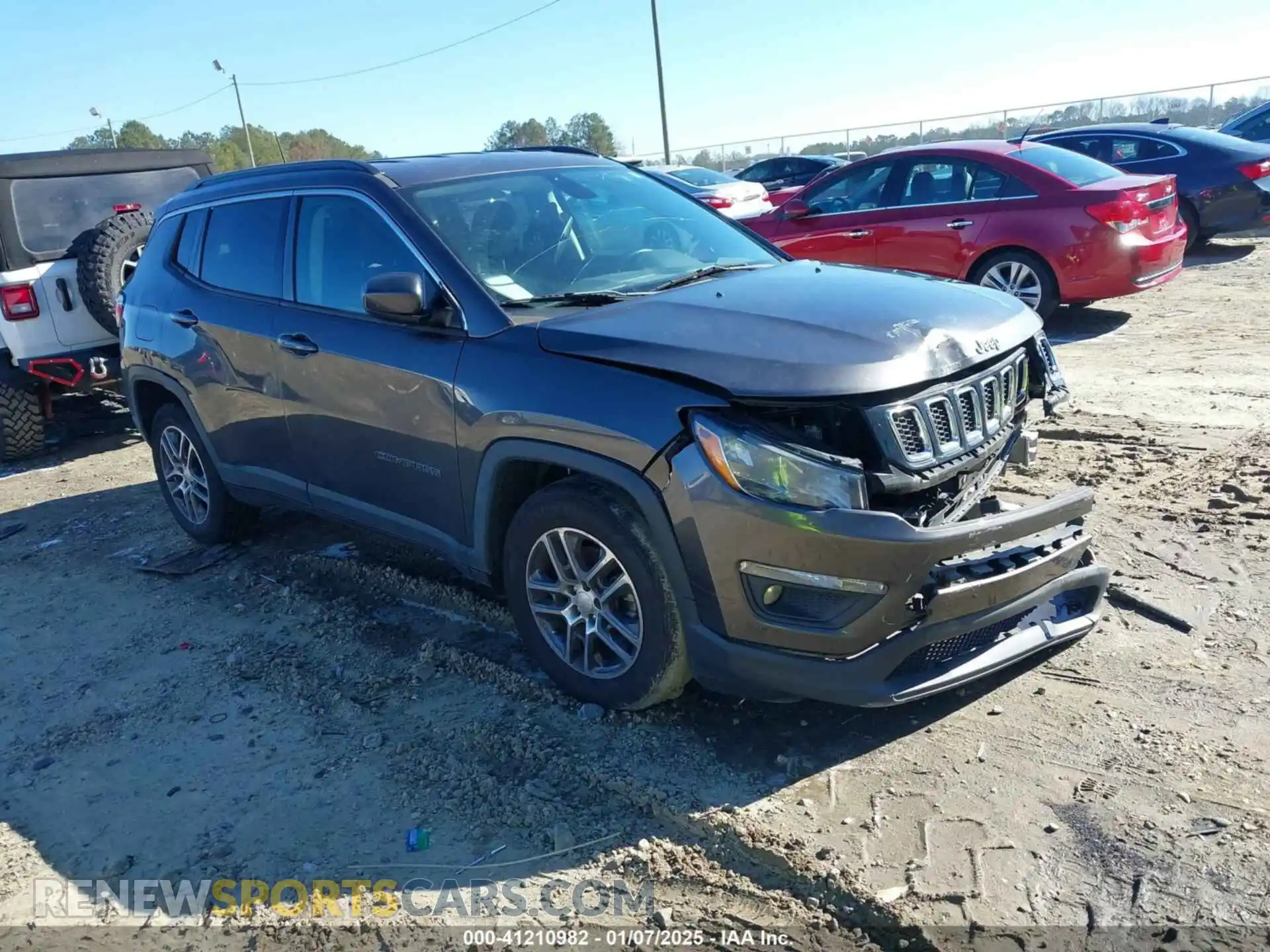 1 Фотография поврежденного автомобиля 3C4NJCBB4LT177001 JEEP COMPASS 2020