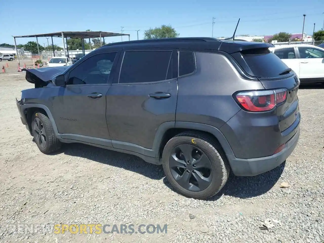 2 Photograph of a damaged car 3C4NJCBB4LT205864 JEEP COMPASS 2020