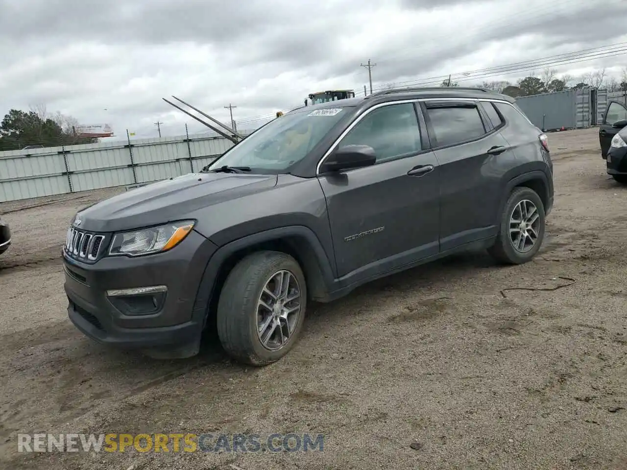 1 Photograph of a damaged car 3C4NJCBB4LT256748 JEEP COMPASS 2020