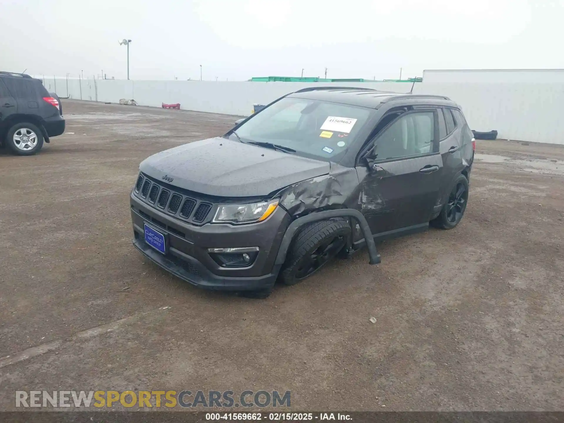 2 Photograph of a damaged car 3C4NJCBB5LT105255 JEEP COMPASS 2020