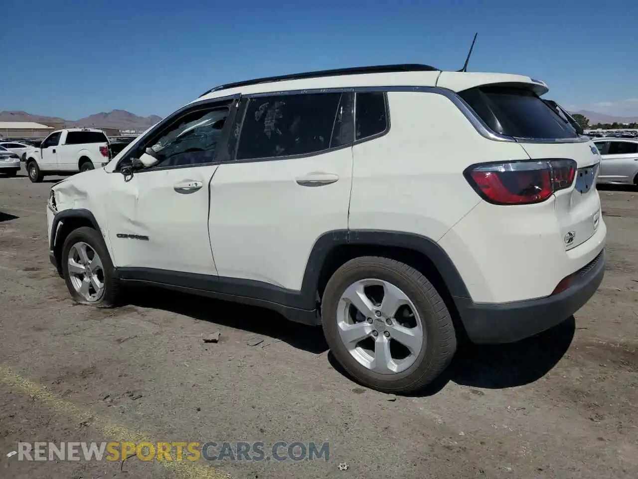2 Photograph of a damaged car 3C4NJCBB6LT141472 JEEP COMPASS 2020