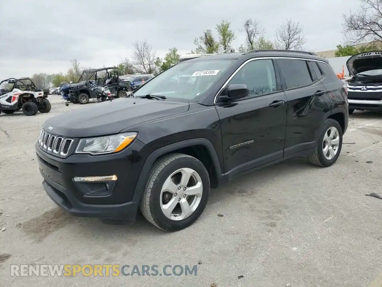 1 Photograph of a damaged car 3C4NJCBB6LT249977 JEEP COMPASS 2020