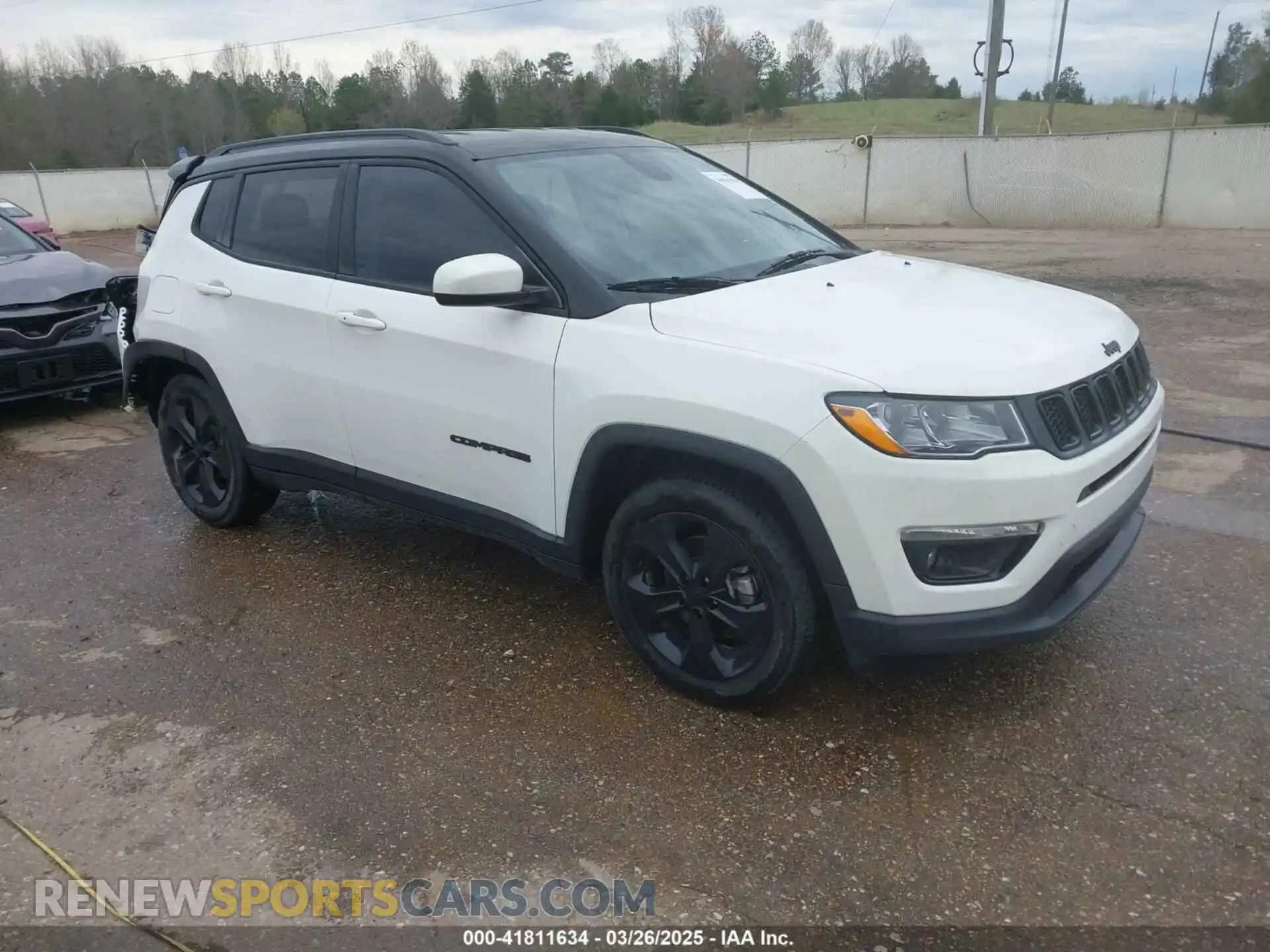 1 Photograph of a damaged car 3C4NJCBB9LT118042 JEEP COMPASS 2020
