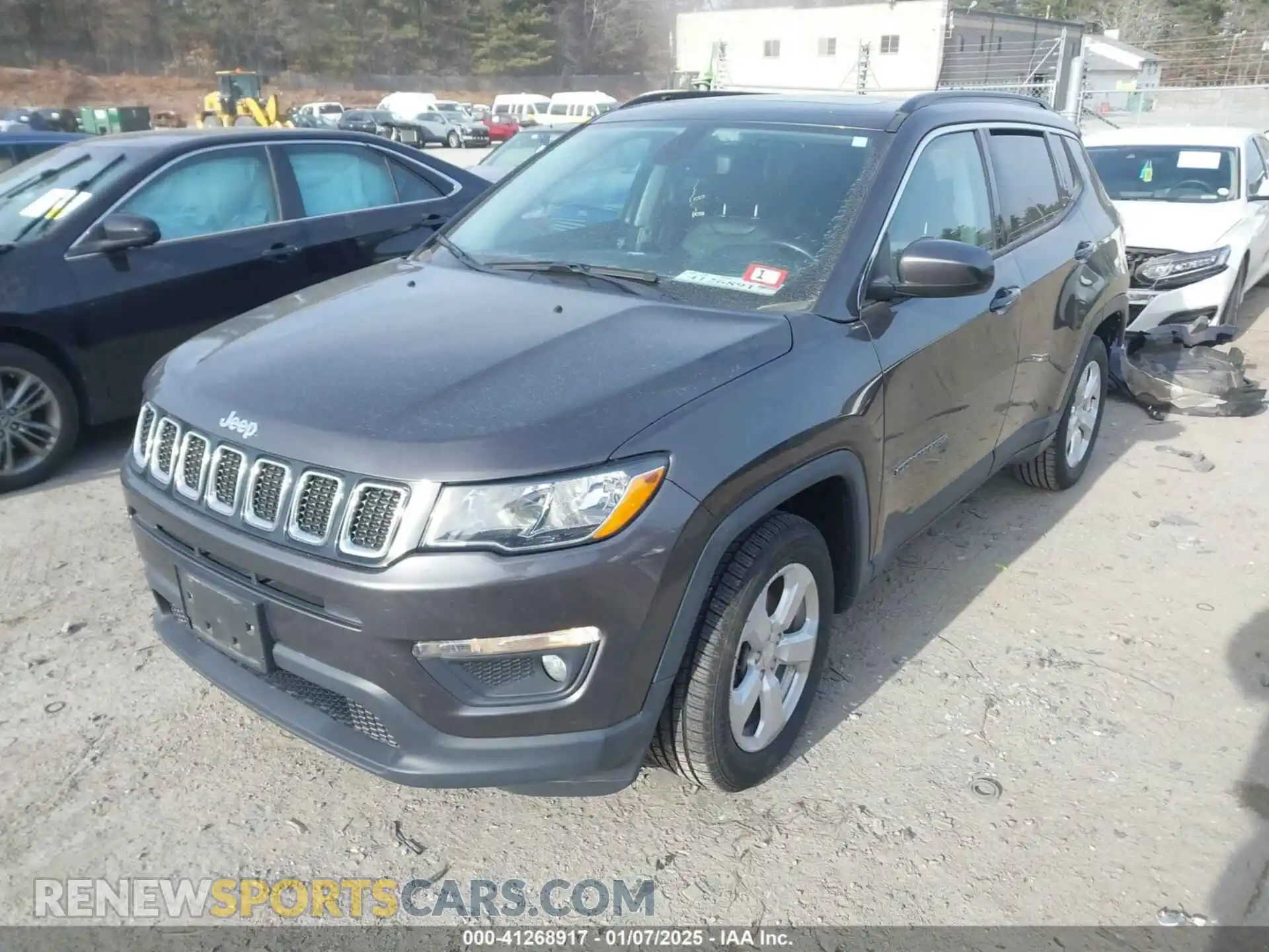 2 Photograph of a damaged car 3C4NJCBB9LT130367 JEEP COMPASS 2020