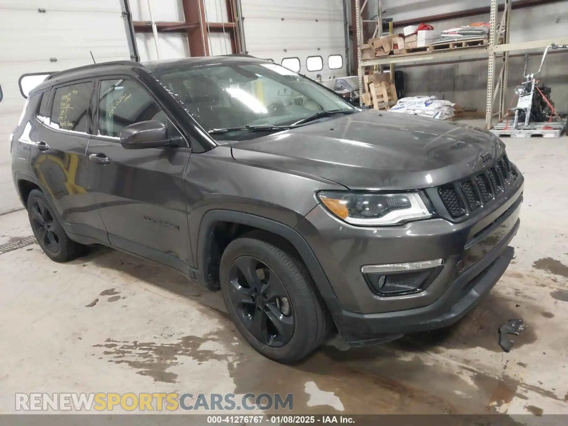 1 Photograph of a damaged car 3C4NJCBB9LT257460 JEEP COMPASS 2020