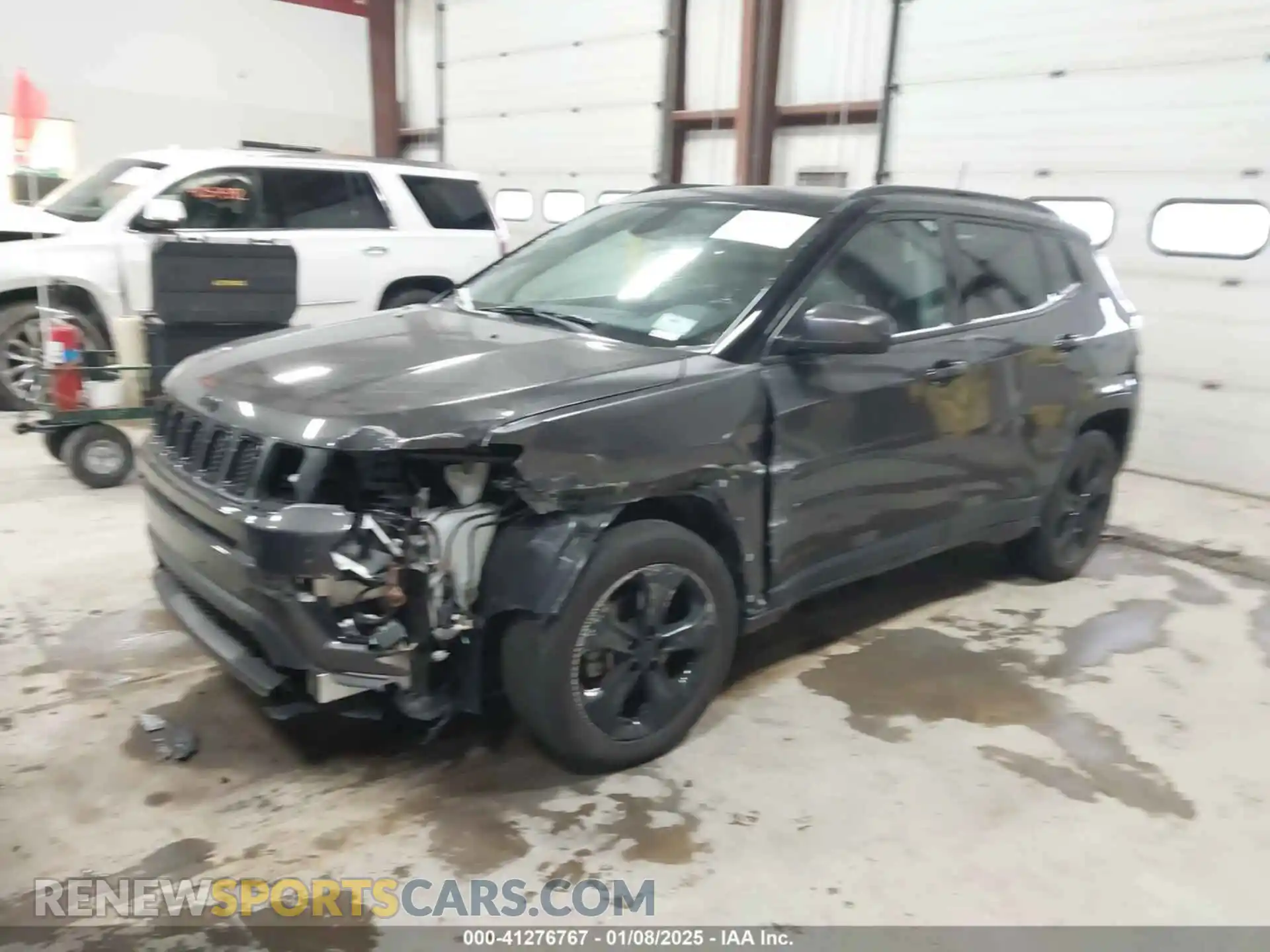 2 Photograph of a damaged car 3C4NJCBB9LT257460 JEEP COMPASS 2020