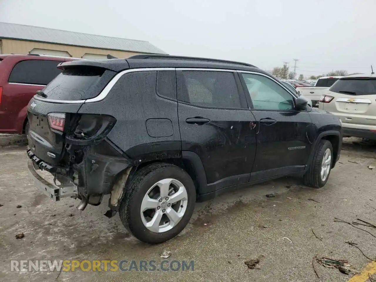 3 Photograph of a damaged car 3C4NJCBBXLT108507 JEEP COMPASS 2020
