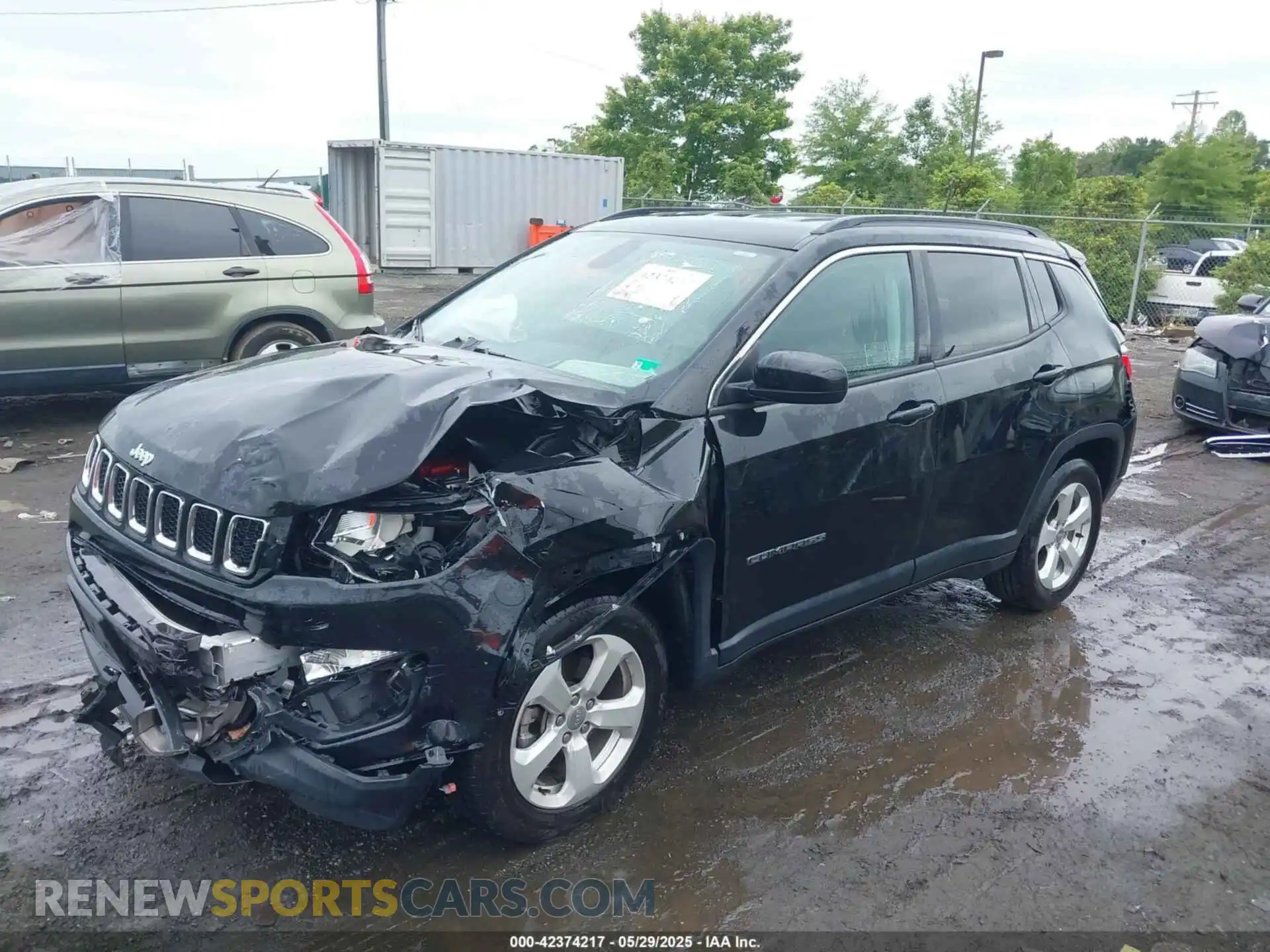 2 Photograph of a damaged car 3C4NJCBBXLT166231 JEEP COMPASS 2020