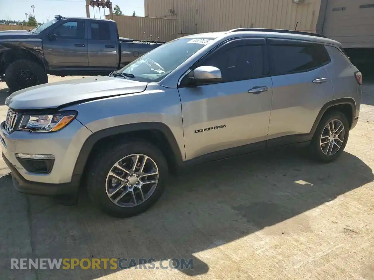 1 Photograph of a damaged car 3C4NJCBBXLT205996 JEEP COMPASS 2020