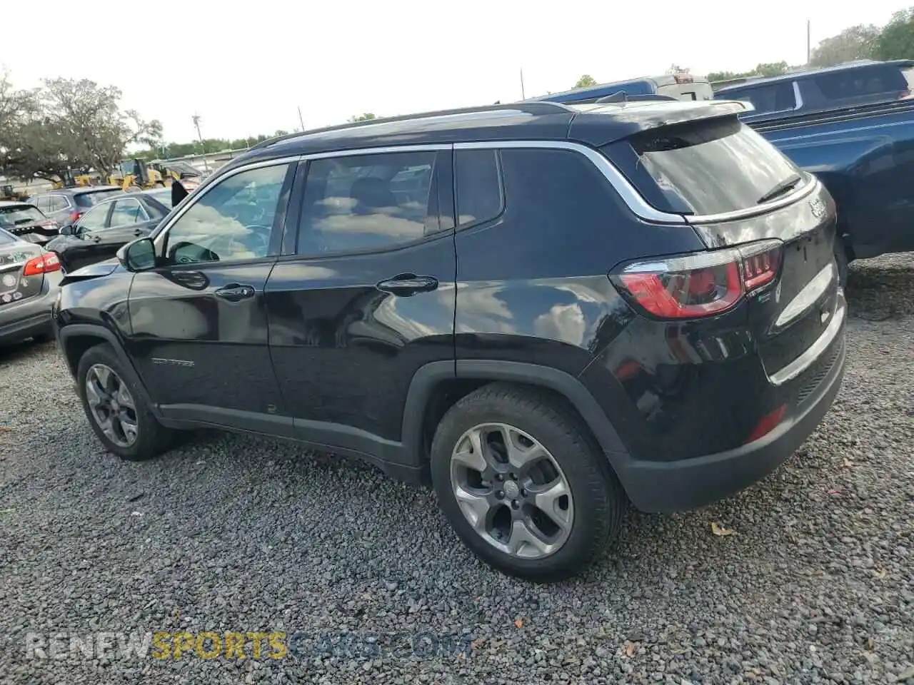 2 Photograph of a damaged car 3C4NJCCB3LT152654 JEEP COMPASS 2020