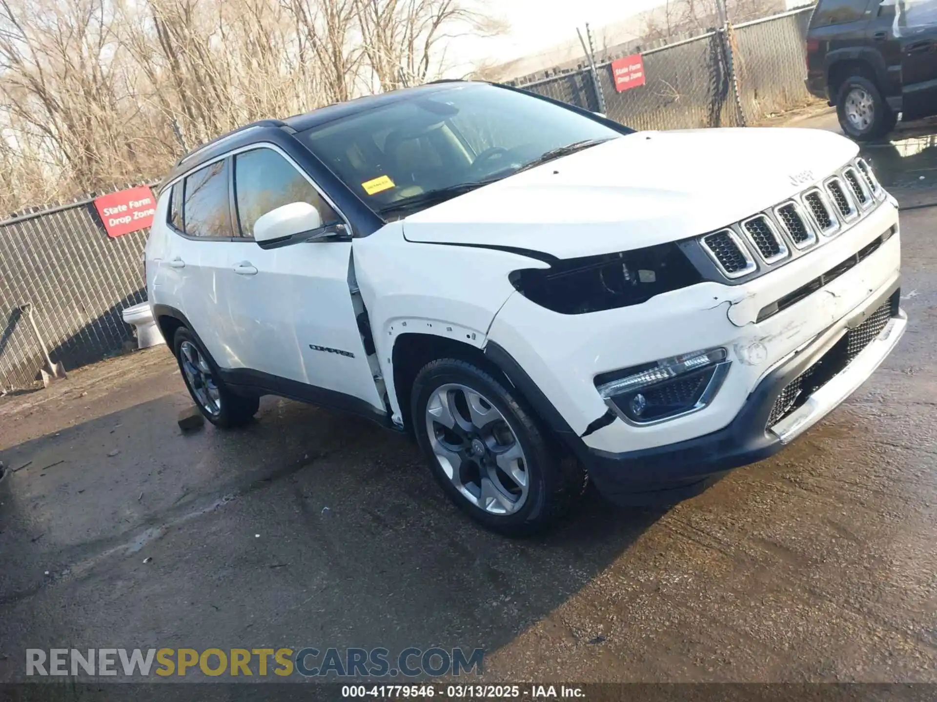 1 Photograph of a damaged car 3C4NJCCB4LT102698 JEEP COMPASS 2020