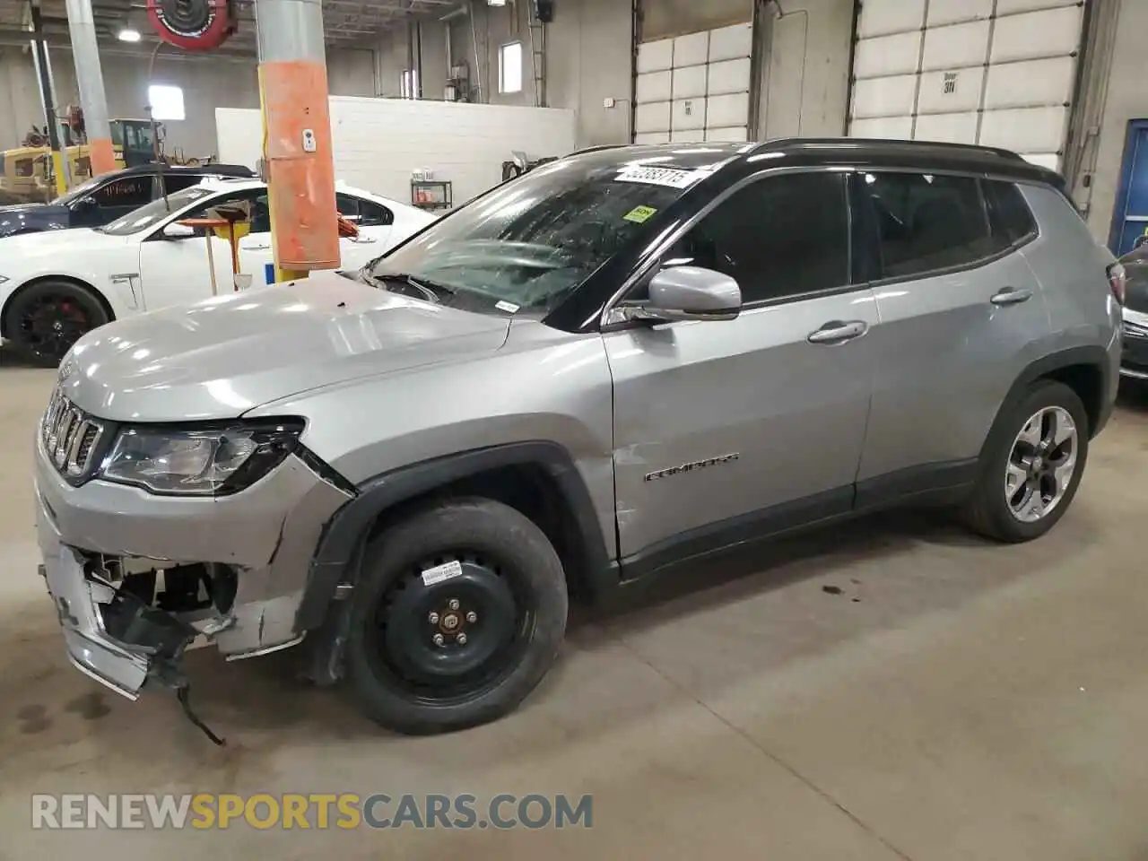 1 Photograph of a damaged car 3C4NJCCB4LT194010 JEEP COMPASS 2020