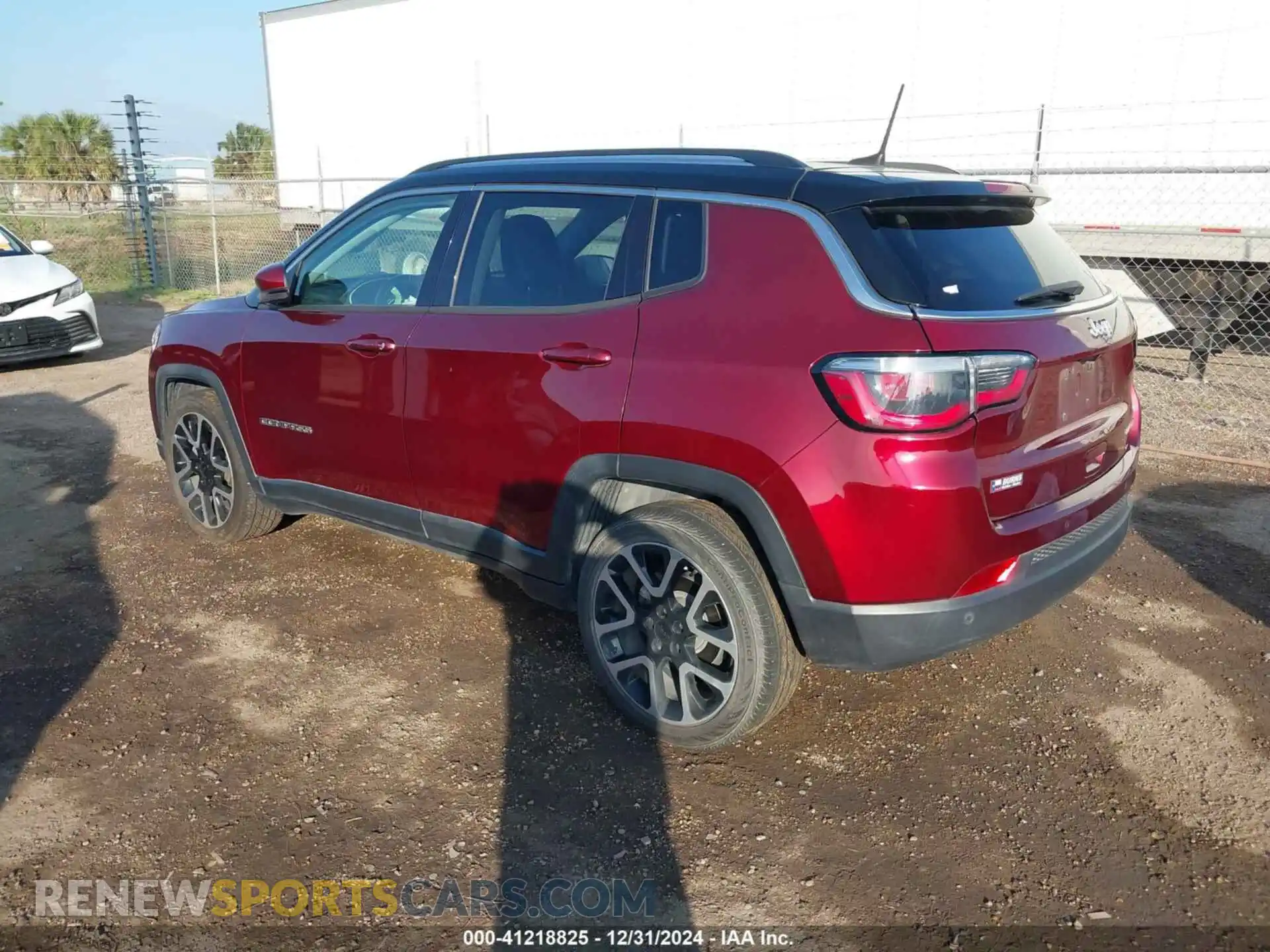 3 fotografías del automóvil dañado 3C4NJCCB5LT218640 JEEP COMPASS 2020