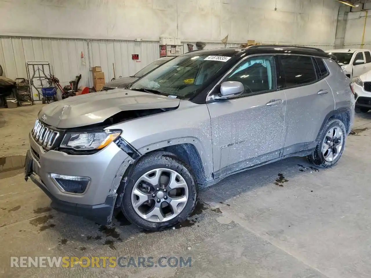1 Photograph of a damaged car 3C4NJCCB6LT200793 JEEP COMPASS 2020