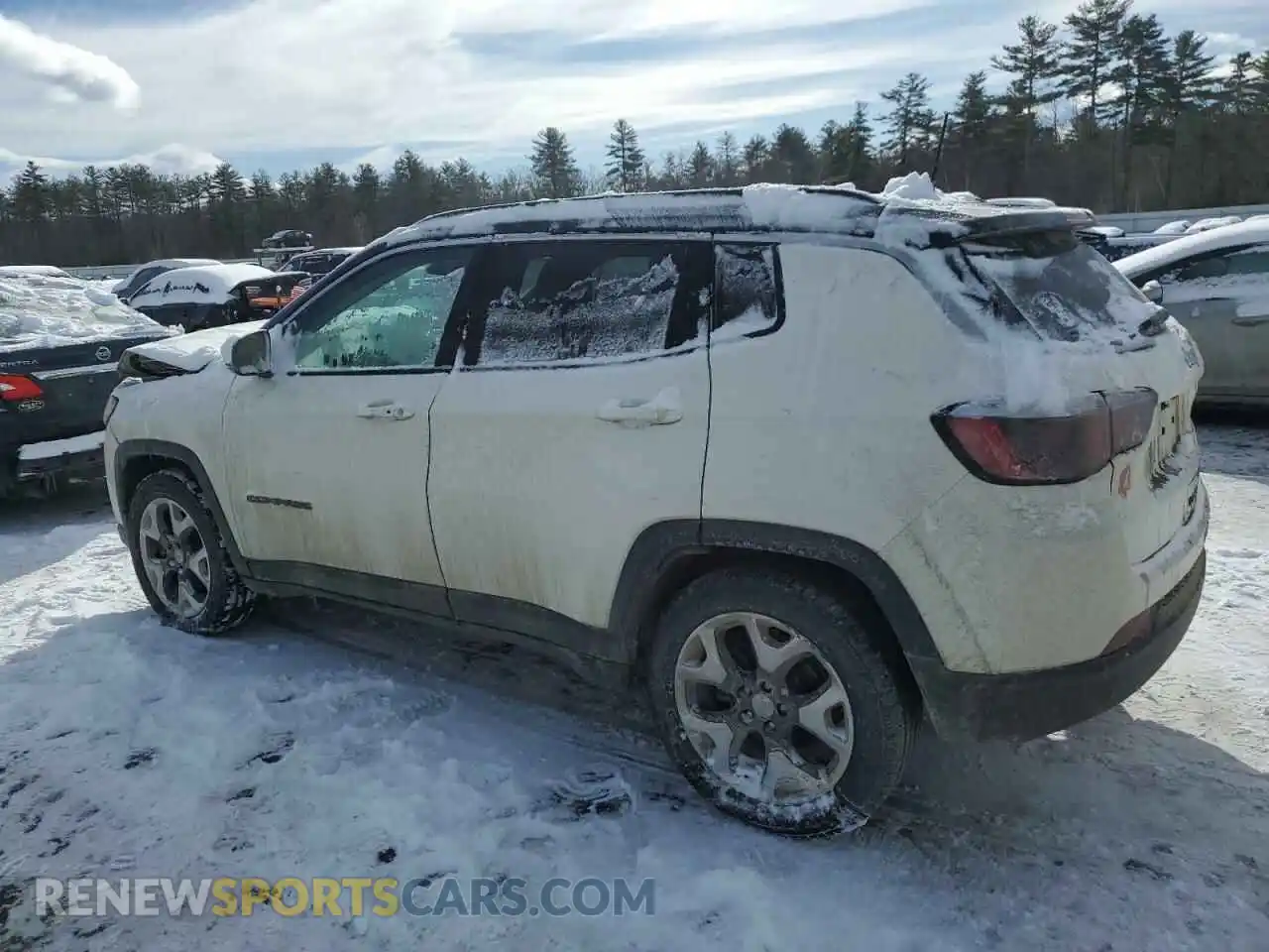 2 Photograph of a damaged car 3C4NJCCB8LT108486 JEEP COMPASS 2020