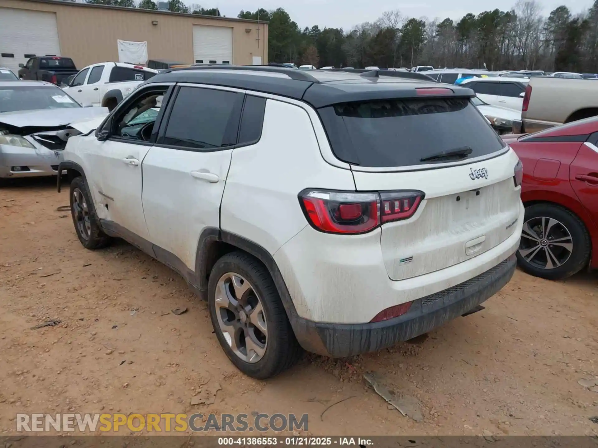3 Photograph of a damaged car 3C4NJCCB8LT114725 JEEP COMPASS 2020