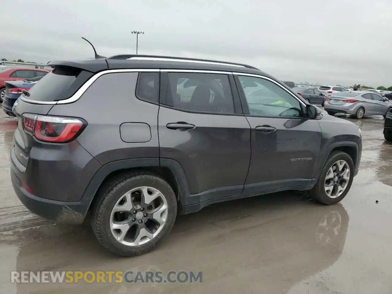 3 Photograph of a damaged car 3C4NJCCB8LT150706 JEEP COMPASS 2020
