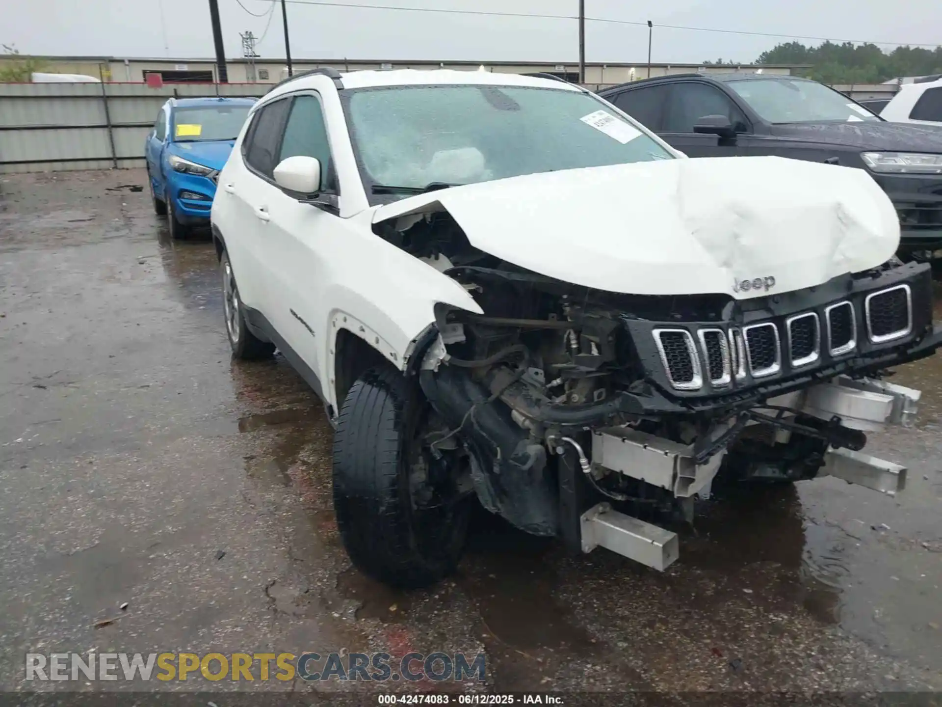 1 fotografías del automóvil dañado 3C4NJCCB9LT179695 JEEP COMPASS 2020