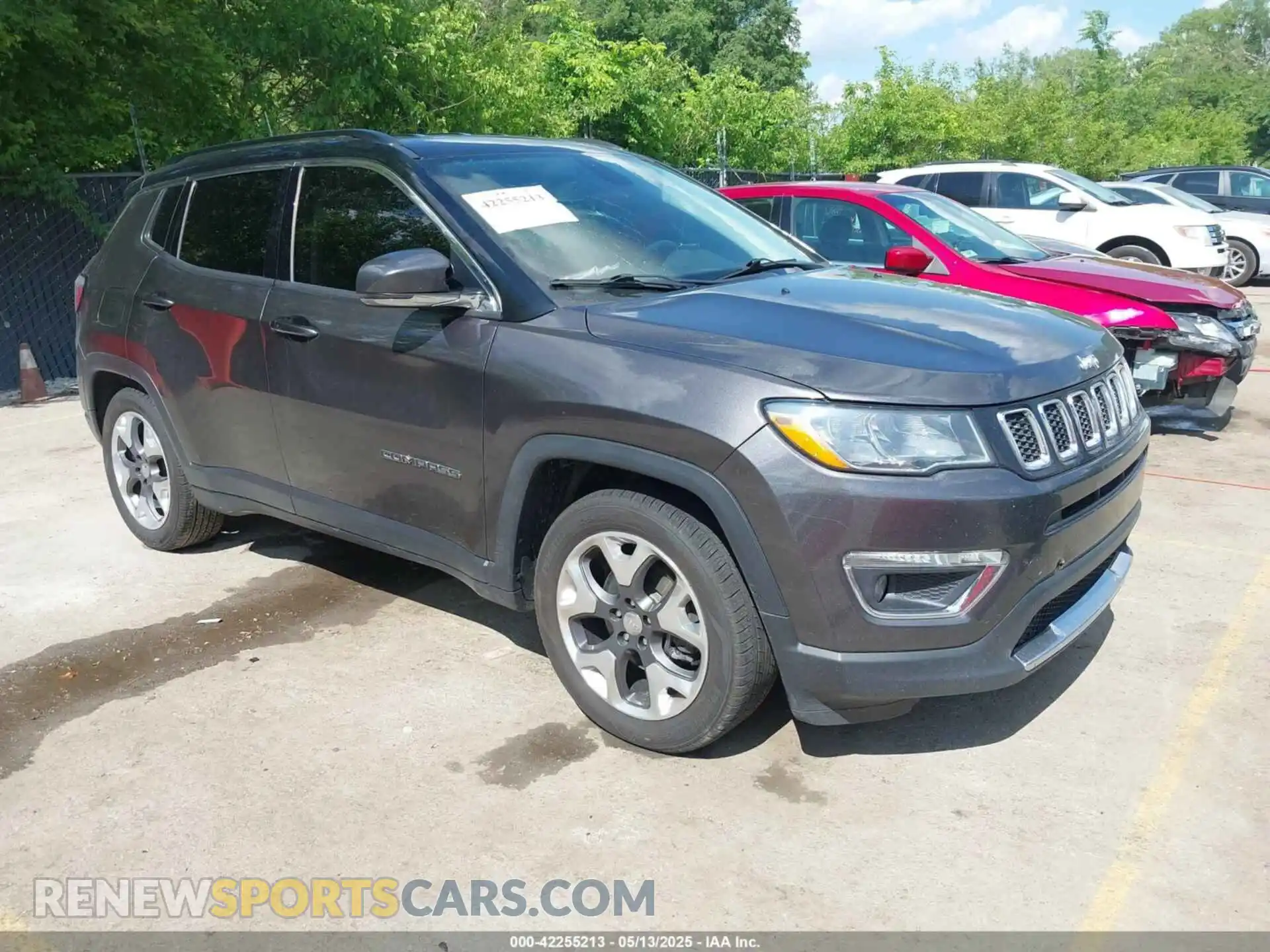 1 Photograph of a damaged car 3C4NJCCBXLT114497 JEEP COMPASS 2020