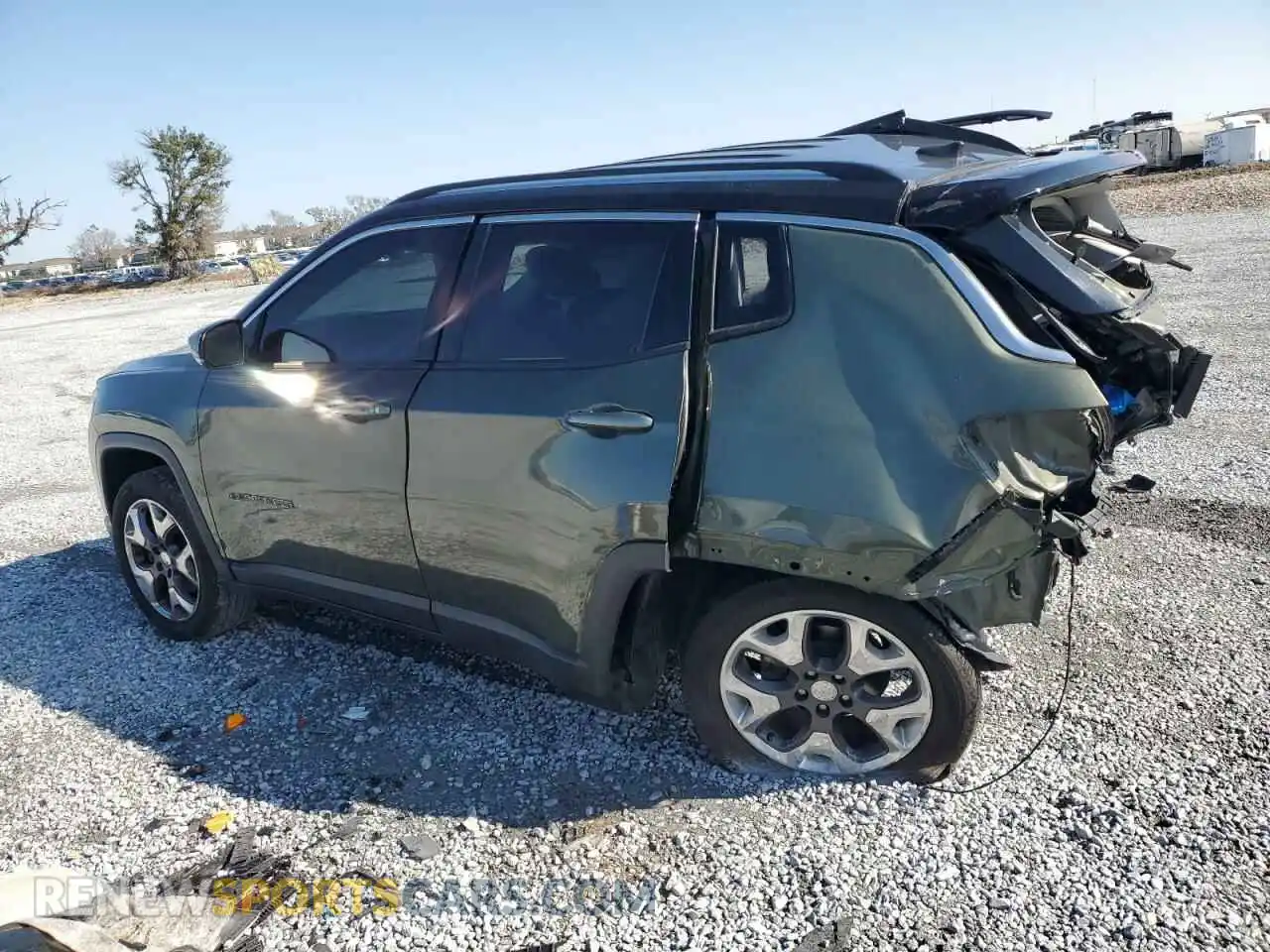 2 Photograph of a damaged car 3C4NJCCBXLT150691 JEEP COMPASS 2020