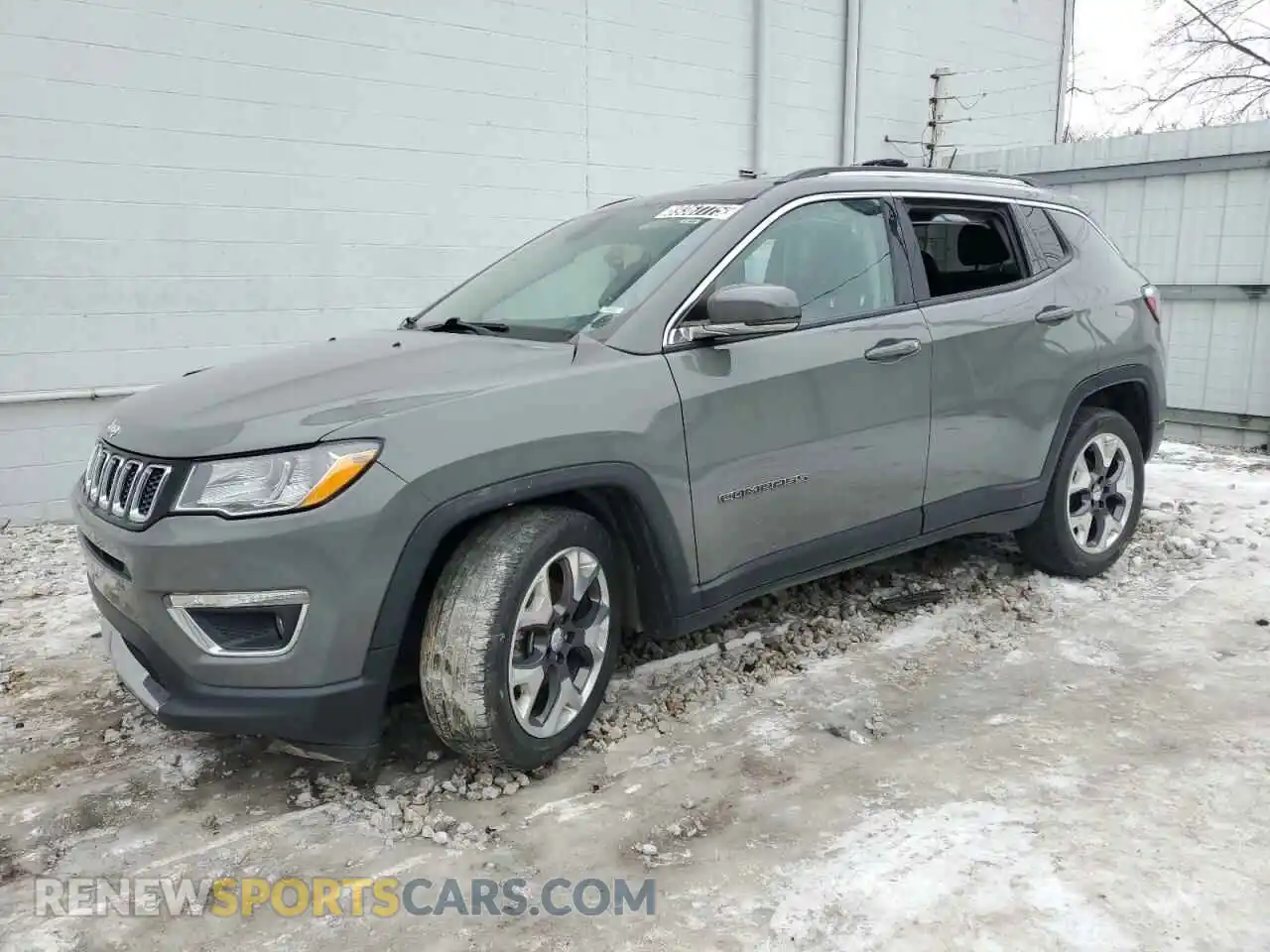 1 Photograph of a damaged car 3C4NJCCBXLT158399 JEEP COMPASS 2020