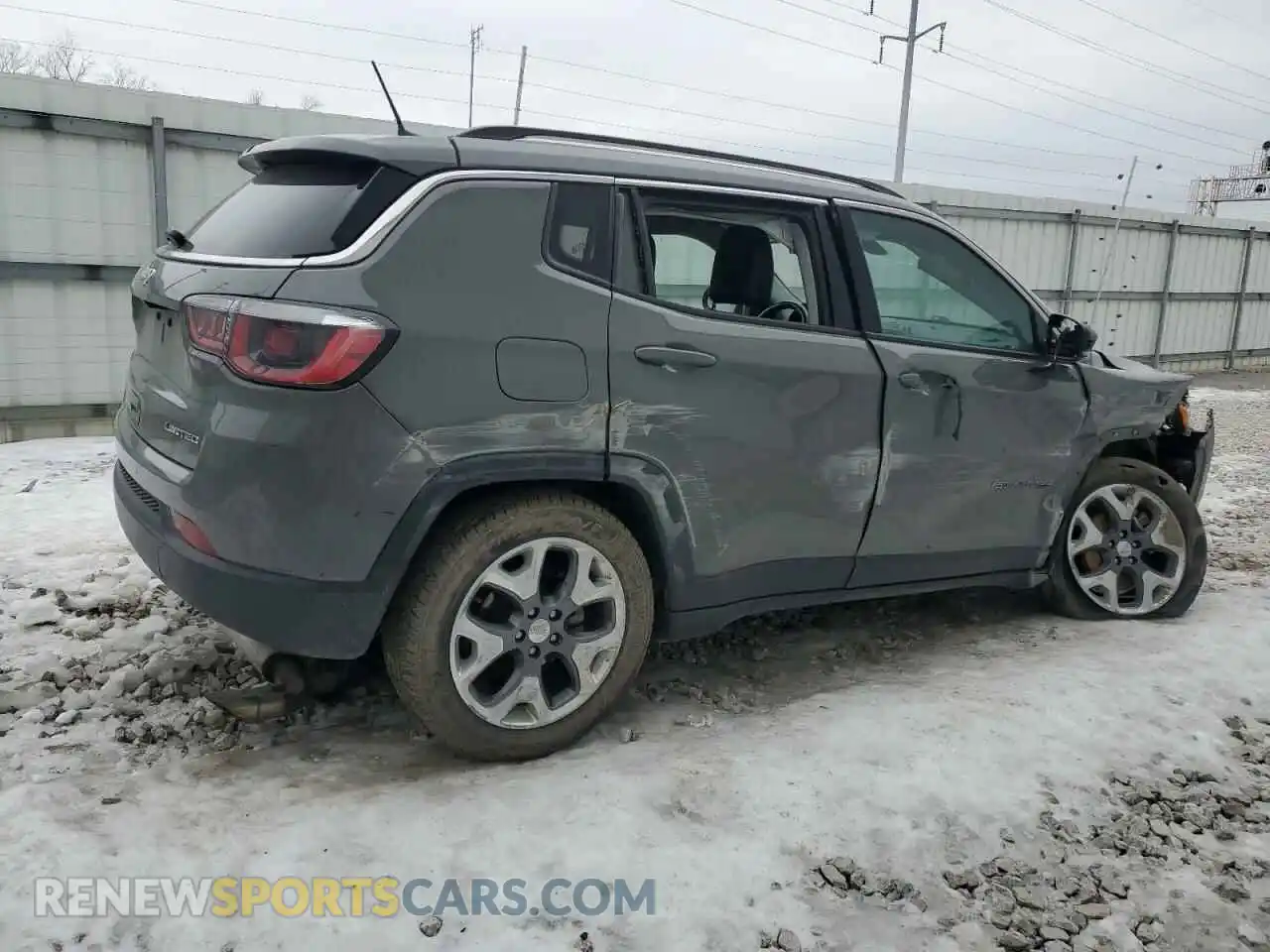 3 Photograph of a damaged car 3C4NJCCBXLT158399 JEEP COMPASS 2020