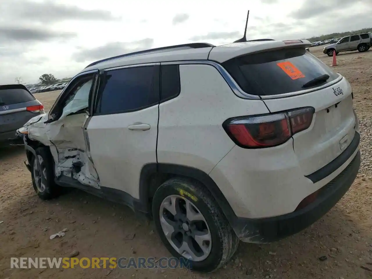 2 Photograph of a damaged car 3C4NJCCBXLT187241 JEEP COMPASS 2020