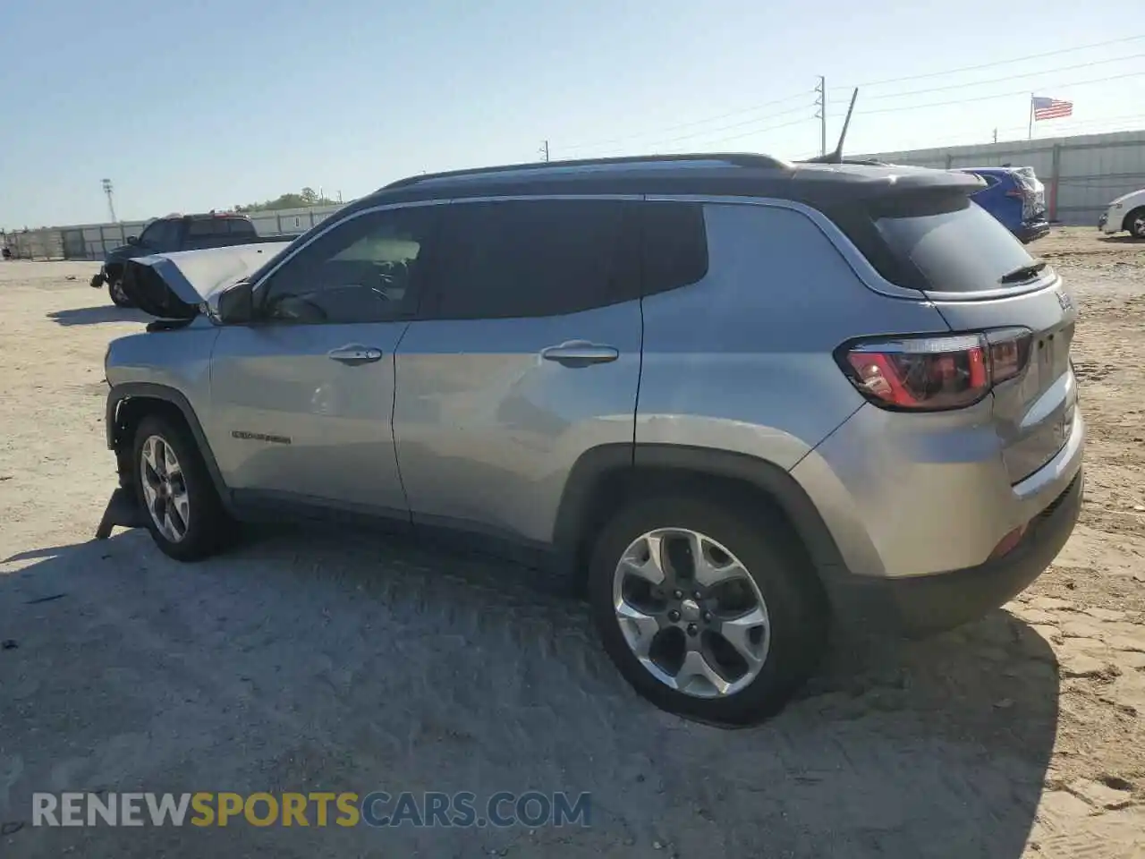 2 Photograph of a damaged car 3C4NJCCBXLT211277 JEEP COMPASS 2020
